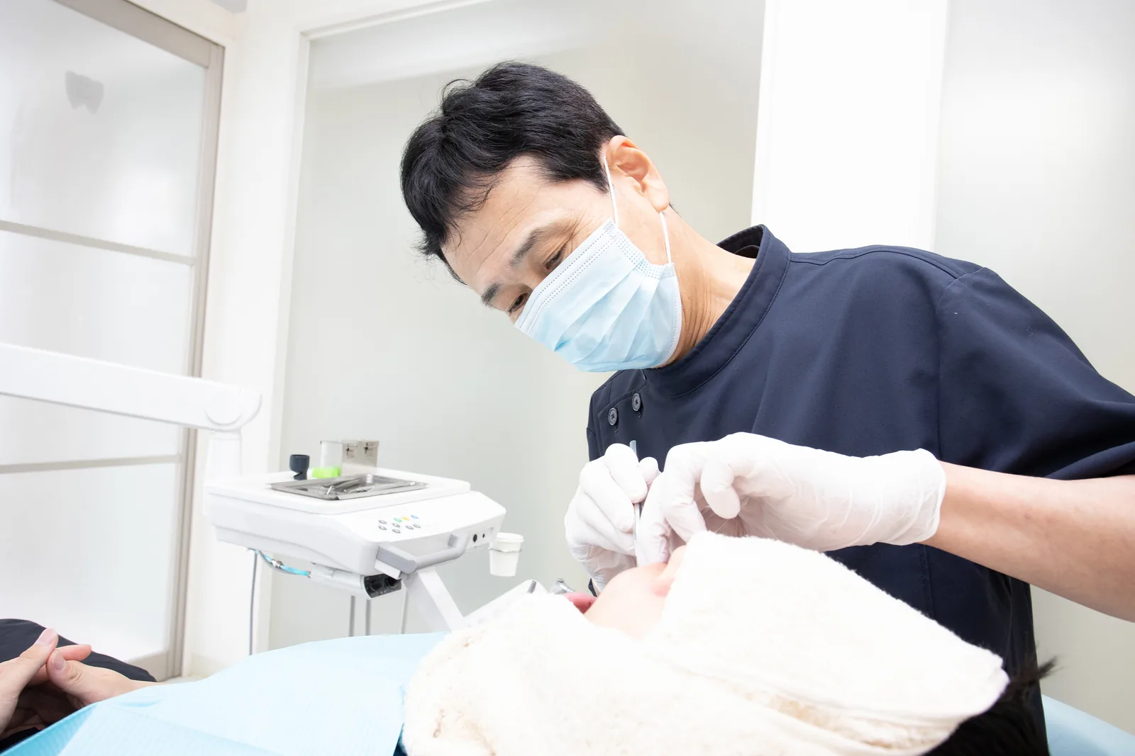 院長による診療の様子